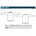 Lángálló, antisztatikus pulóver