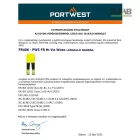 PW3 FR Hi-Vis Work lángálló nadrág