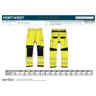 PW3 FR Hi-Vis Work lángálló nadrág