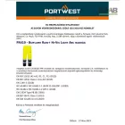 Bizflame Rain+ Hi-Vis Light Arc nadrág