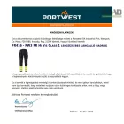 PW3 FR Hi Vis Class 1 lengőzsebes lángálló nadrág