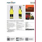 PW3 FR Modaflame Hi-Vis téli nadrág