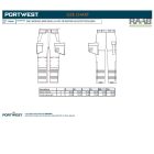 PW3 FR Modaflame Hi-Vis lengőzsebes téli nadrág