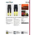PW3 Modaflame Hi-Vis Class 1 FR lángálló jogger nadrág
