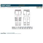 PW3 Modaflame Hi-Vis Class 1 FR lángálló jogger nadrág