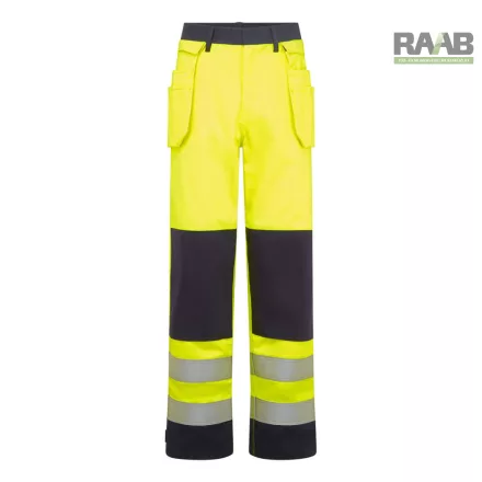 Lángálló Work Hi-Vis Contrast FR lengőzsebes nadrág