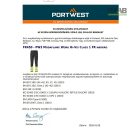 PW3 Modaflame Work Hi-Vis Class 1 FR nadrág