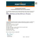 PW3 Modaflame Work HVO Class 1 FR nadrág