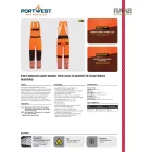 PW3 Modaflame Work HVO Multi-Norm FR kantáros nadrág