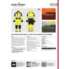 PW3 Modaflame Rain+ Hi-Vis Multi-Norm FR téli overál