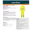 Modaflame Work Hi-Vis Multi-Norm FR overál- sárga