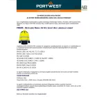 Bizflame Rain+ Hi-Vis Light Arc lángálló kabát