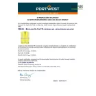 Bizflame Hi-Vis FR cipzáras jól láthatósági mellény- sárga