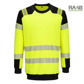 PW3 Modaflame Knit Hi-Vis FR lángálló pulóver