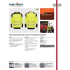 PW3 Modaflame Knit Hi-Vis FR lángálló pulóver