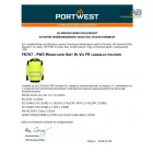 PW3 Modaflame Knit Hi-Vis FR lángálló pulóver