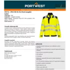 PW3 FR Hi-Vis Work lángálló kabát