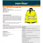 PW3 FR Hi-Vis női lángálló kabát