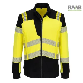   PW3 Modaflame Knit Hi-Vis FR lángálló teljes cipzáras pulóver