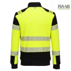 PW3 Modaflame Knit Hi-Vis FR lángálló teljes cipzáras pulóver