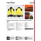 PW3 Modaflame Softshell Hi-Vis Multi-Norm FR lángálló kabát