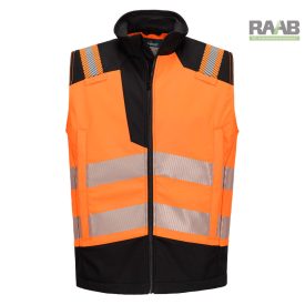 PW3 Modaflame Softshell Hi-Vis FR lángálló mellény
