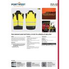 PW3 Modaflame Softshell Hi-Vis FR lángálló mellény