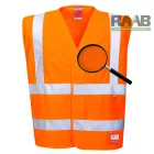 Lángálló, antisztatikus mellény