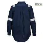 FR Könnyű könnyű lángálló antisztatikus ing