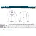 FR Könnyű könnyű lángálló antisztatikus ing