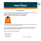 PW3 FR HVO lángálló munkakabát