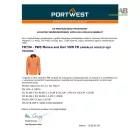 PW3 Modaflame Knit HVO Class 1 FR lángálló pulóver