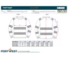 PW3 Modaflame Knit HVO FR hosszú ujjú póló