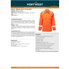 Lángálló Work FR női kabát