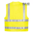 Lángálló jól láthatósági mellény FR75