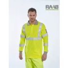 Lángálló, antisztatikus, láthatósági, hosszú ujjú pólóing FR77