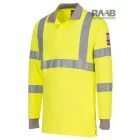 Lángálló, antisztatikus, láthatósági, hosszú ujjú pólóing FR77