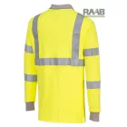 Lángálló, antisztatikus, láthatósági, hosszú ujjú pólóing FR77