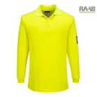 Modaflame Knit FR lángálló hosszú ujjú pólóing- sárga