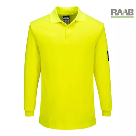 Modaflame Knit FR lángálló hosszú ujjú pólóing- sárga