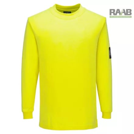 Modaflame Knit FR lángálló hosszú ujjú póló- sárga