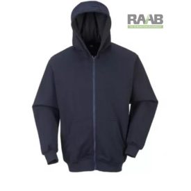 Kapucnis pulóver Navykék színben