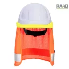 Hi-Vis nyak árnyékoló sisakra