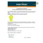 KX3 Sport Hi-Vis cipzáros póló S/S