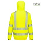 KX3 Sport Hi-Vis cipzáras kapucnis pulóver
