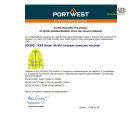 KX3 Sport Hi-Vis cipzáras kapucnis pulóver