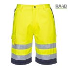 Hi-Vis könnyű poli-pamut rövidnadrág