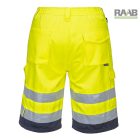 Hi-Vis könnyű poli-pamut rövidnadrág