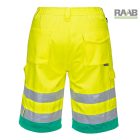 Hi-Vis könnyű poli-pamut rövidnadrág