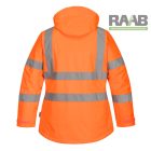 Női jól láthatósági téli kabát